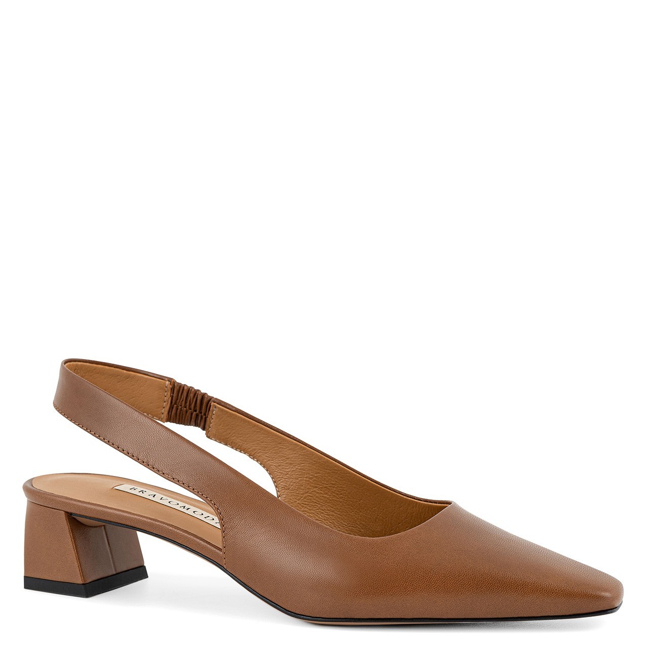Brown pumps