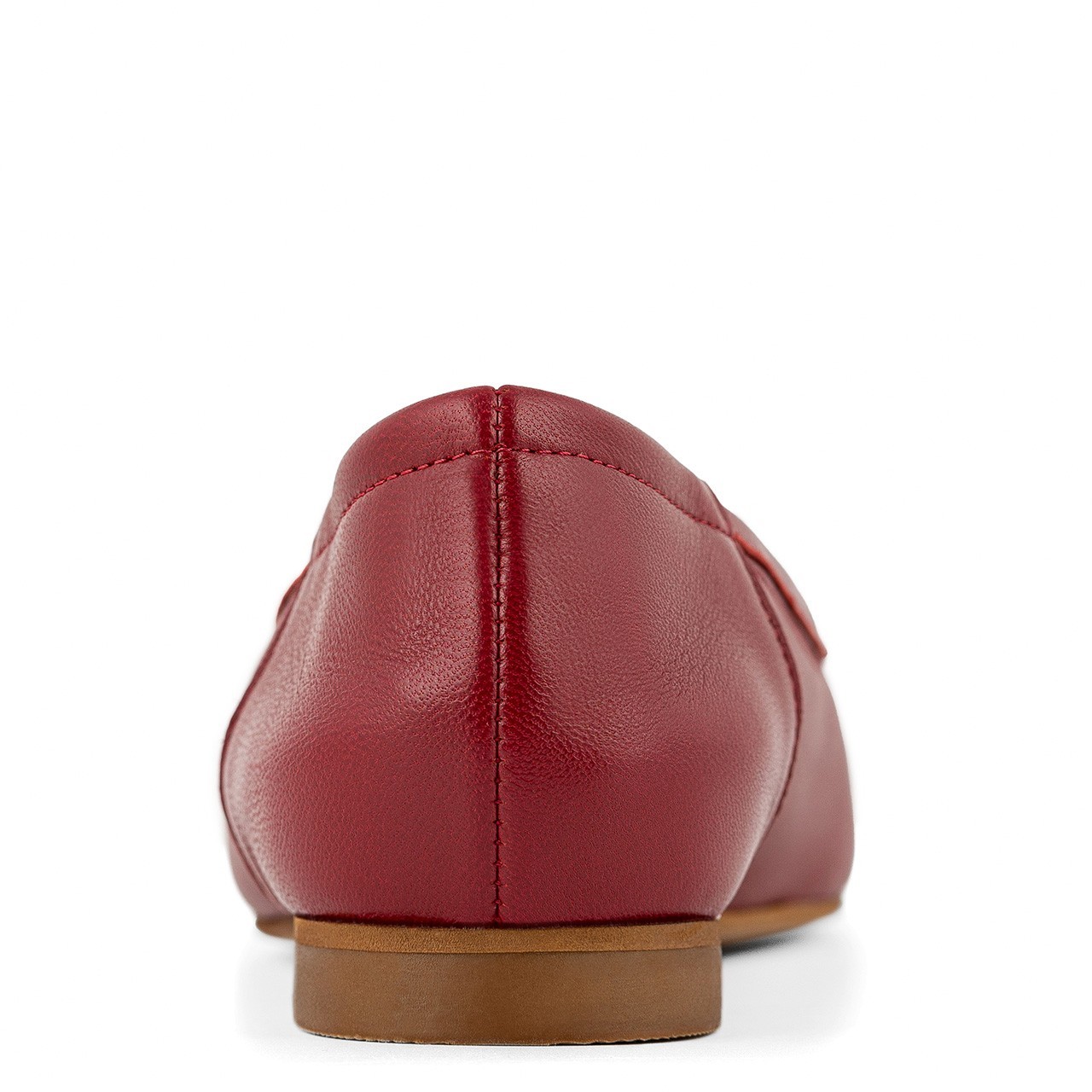 Eleganckie balerinki w kolorze bordo