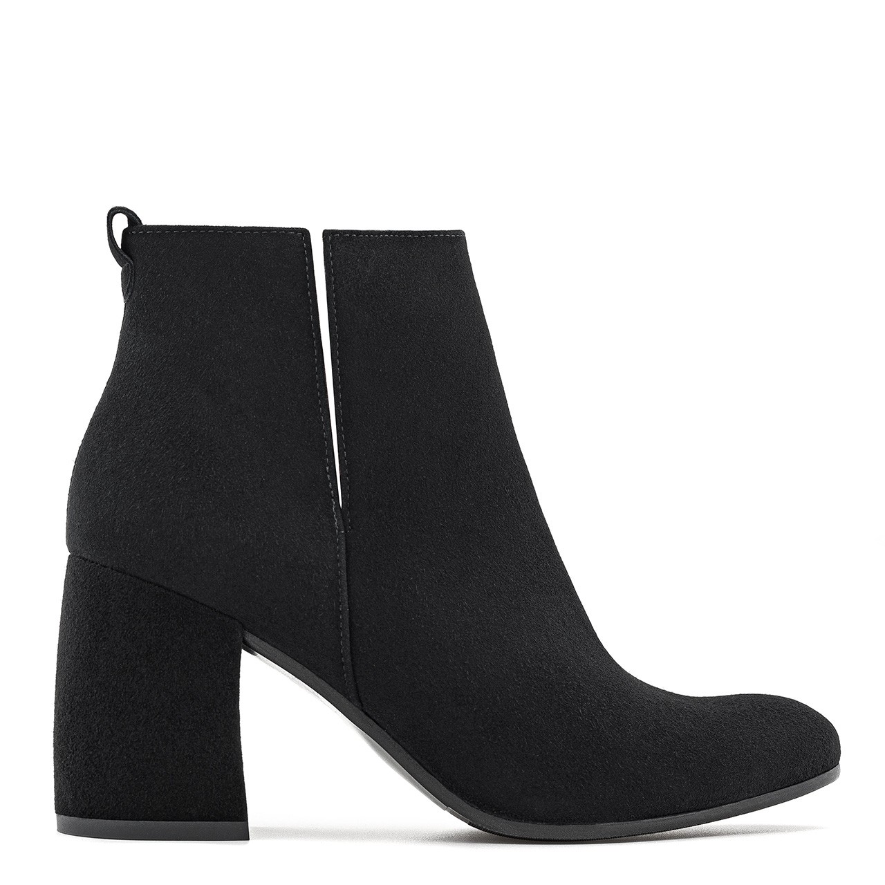 Black block heel 2024 ankle boots uk