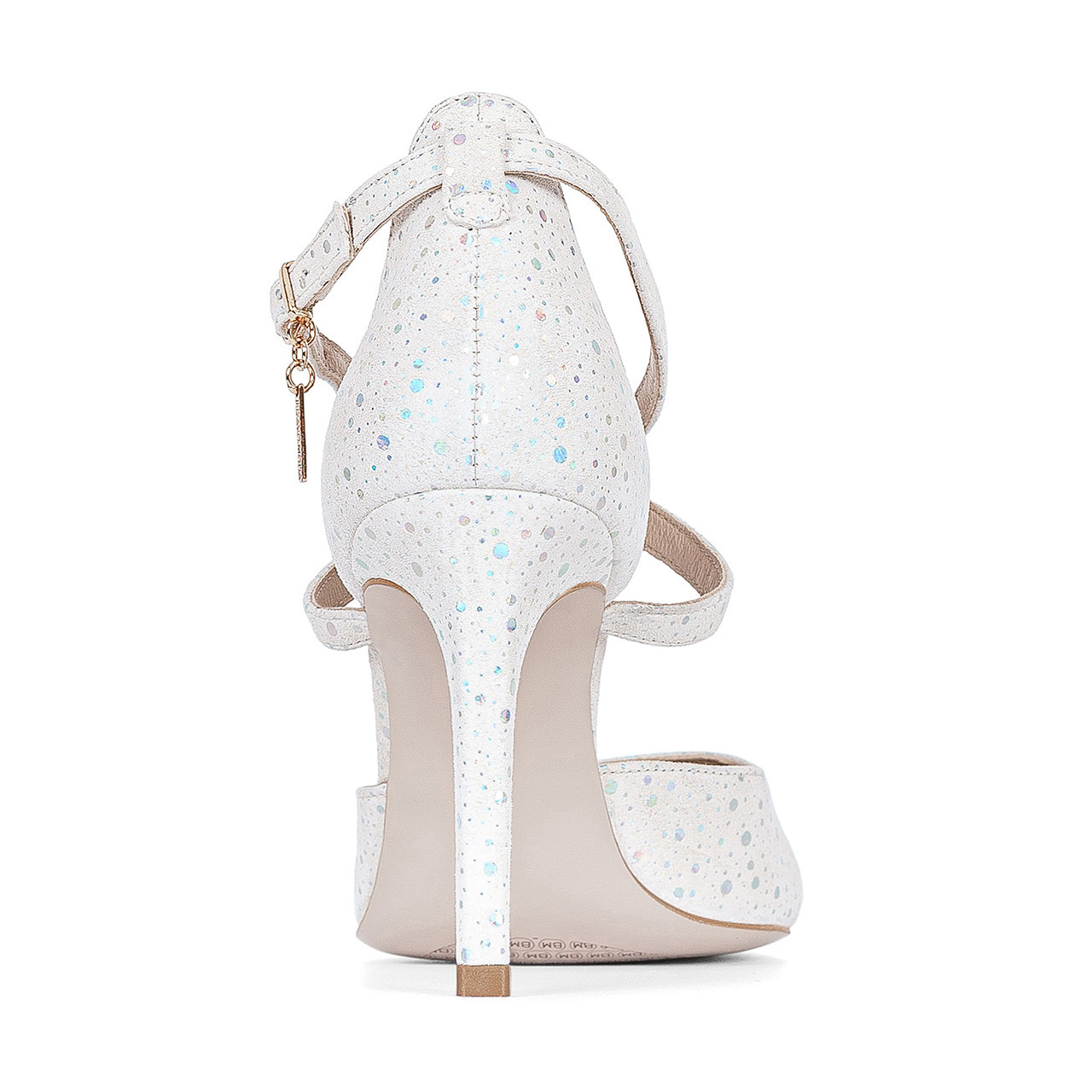 Sequin Detail Embellished Strappy Heels | boohoo