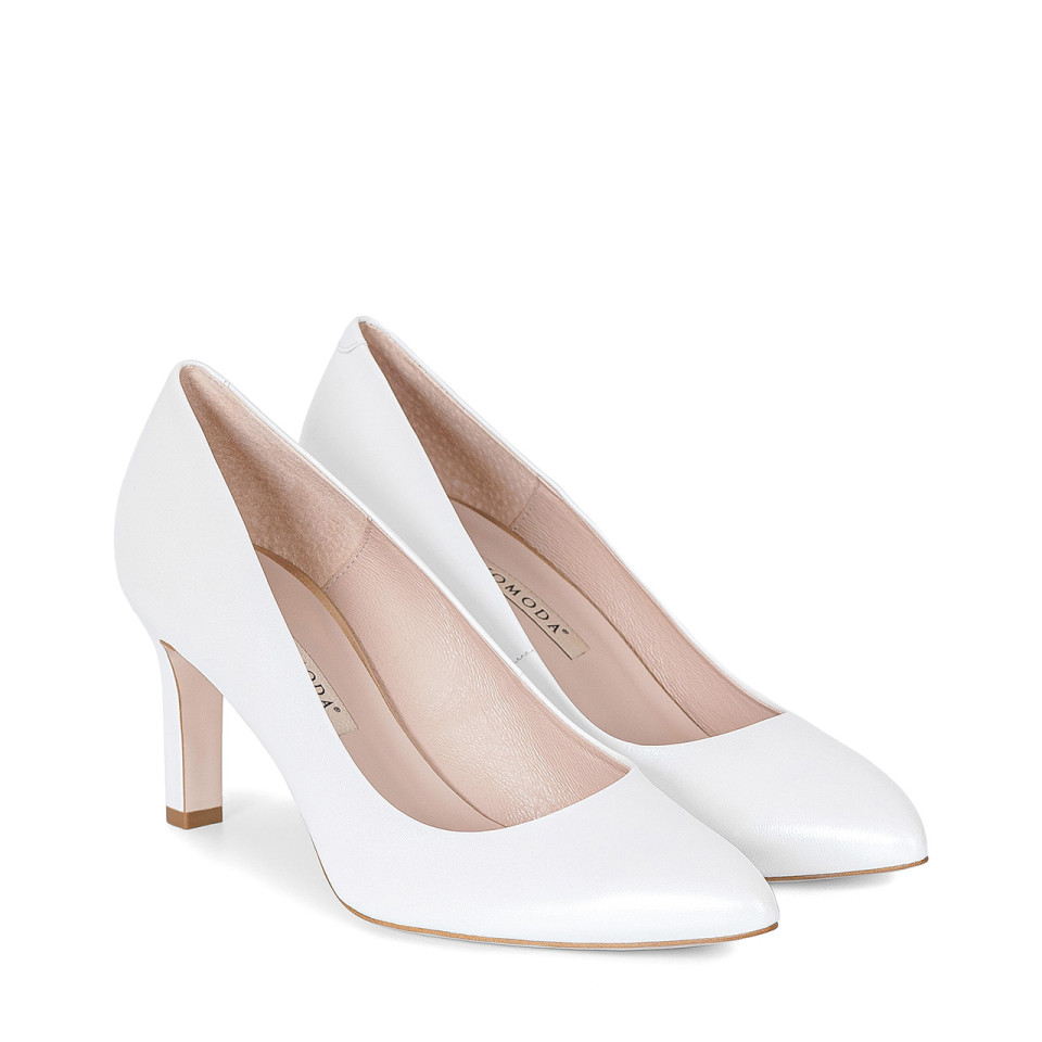 Classic wedding pumps